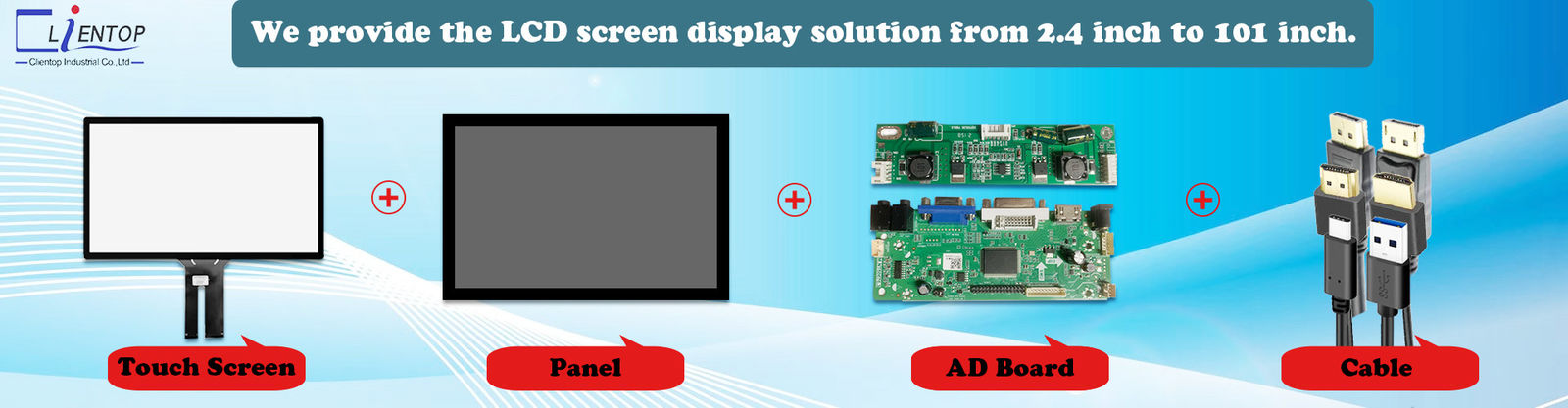 Stretched Bar LCD Display