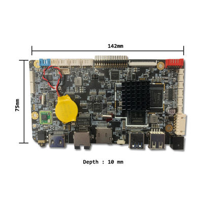 RK3566 Android LCD Main Board 4K 2K A17 4 Core EDP LVDS MIPI I2c Touch Ubuntu 4G