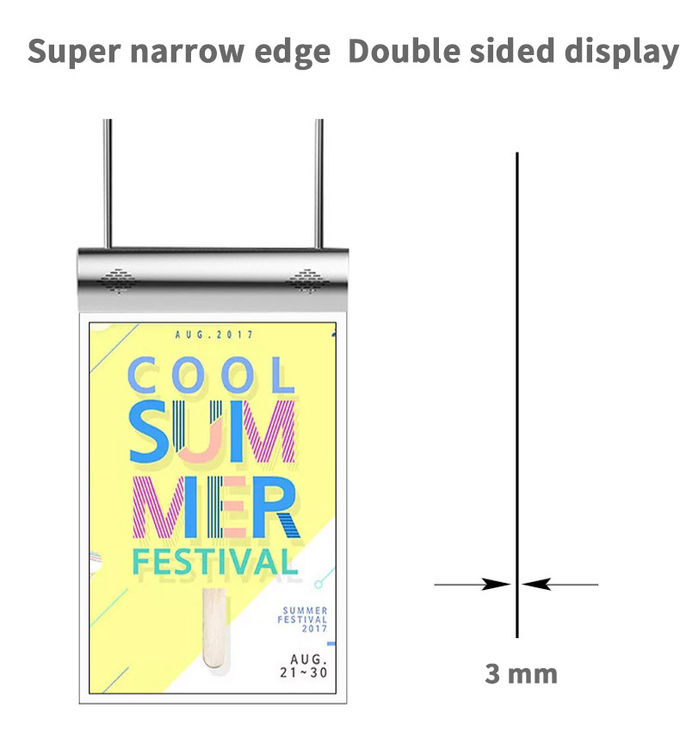 55 Inch 1080p Android Transparent LCD Display Transparent Digital Signage OLED Display Double Sided 0