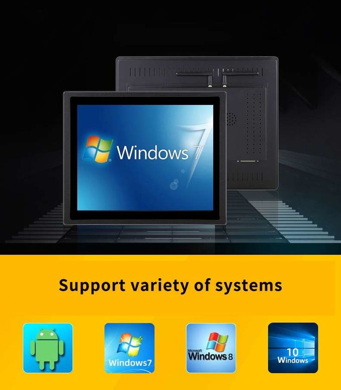7/10.1/15/15.6/17/18.5/19/21.5" Open Frame LCD Monitor Industrial Android  Windows PCAP Touchscreen Metal Case HDMI VAG 0