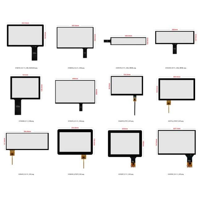 Capacitive Touch Panel LCD Panel Kit PCAP Touch Screen 15.6 17.3 18.5 19 21.5 23.6 24 27 30 32 Inch Custom Size 0