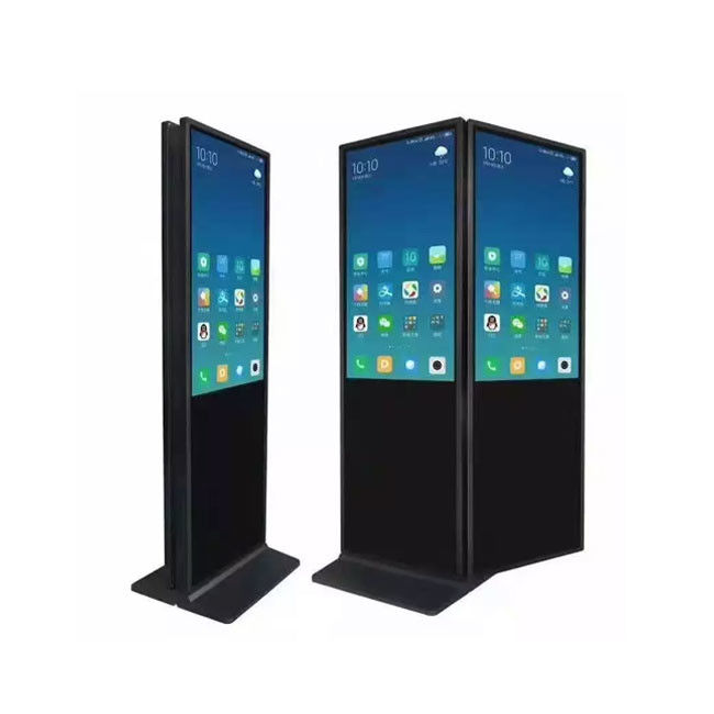 Vertical Totem Window Facing Display LCD Advertising Digital High Brightness Double Sided Dual Screen Single 43 46 55 65